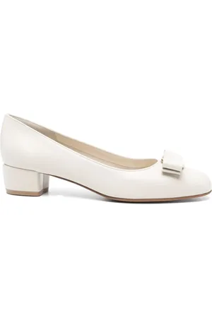 Salvatore Ferragamo 35 mm Viva Bow pumps