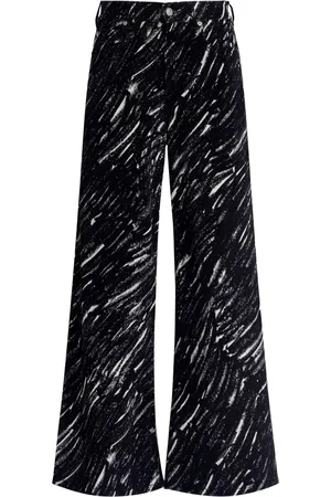 Marni Broek met wijde pijpen