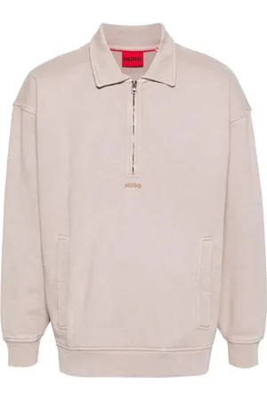 HUGO BOSS Katoenen sweater met logo