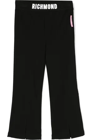 John Richmond Jersey broek met logoband