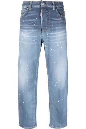 Dsquared2 Jeans met gerafelde afwerking