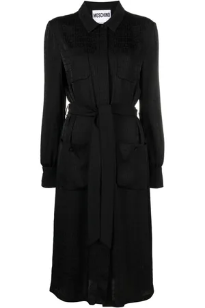 Moschino Blousejurk met monogramprint