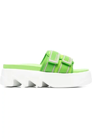 LE SILLA Poolside sandalen met plateauzool