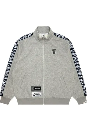 A Bathing Ape Sweater met logo en rits