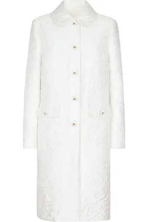 Dolce & Gabbana Jas met bloemjacquard