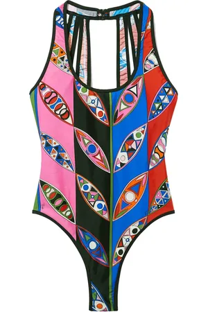 Puccini Badpak met abstracte print