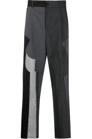 Feng Chen Wang Broek met patchwork