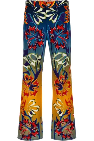 Bluemarble Broek met bloemenprint