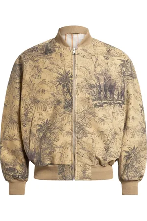 Etro Bomberjack met abstracte print