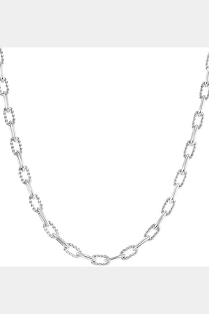 David Yurman Sterling zilveren DY Madison schakelhalsketting (3mm)