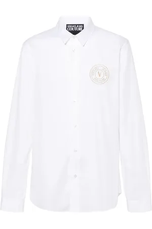 VERSACE Overhemd met geborduurd logo
