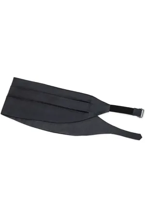 Brunello Cucinelli Geplooide satijnen cummerbund