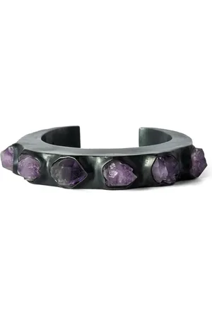 PARTS OF FOUR Armband met amethist