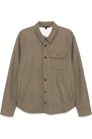 James Perse Shirtjack met sherpa voering