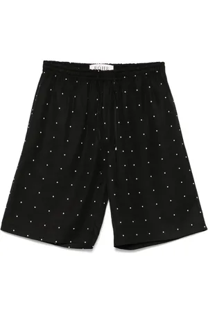 Rohe Shorts met stippen