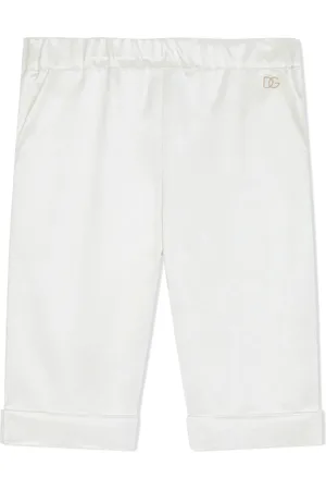 Dolce & Gabbana Zijden broek met DG