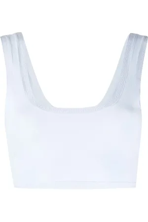 Alexander Wang Top met afwerking met stras