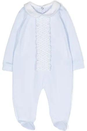 SIOLA Pyjama met gesmockt detail