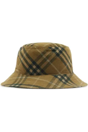 Burberry Geruite katoenen vissershoed