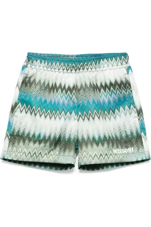 Missoni Zwembroek met zigzag