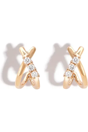 Dana Rebecca Designs 14kt geelgouden oorringen