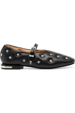 TOGA PULLA Mary Jane schoenen met vierkante neus en studs
