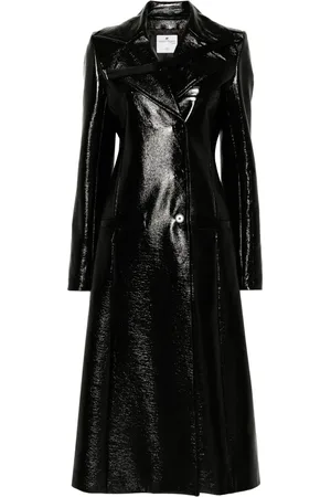 Courrèges Trenchcoat van imitatieleer