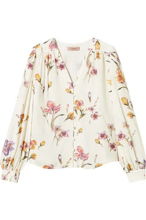Twin-Set Blouse met bloemenprint