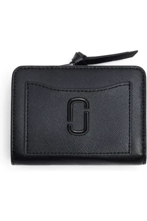 Marc Jacobs The Mini Compact portemonnee met logoprint