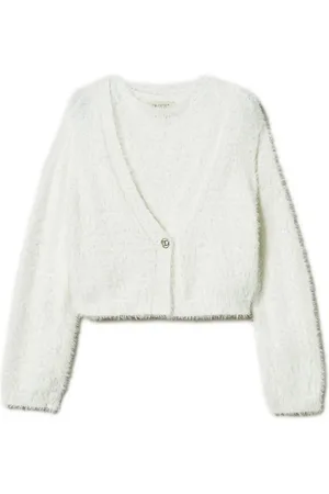 Twin-Set Vest met geborstelde afwerking