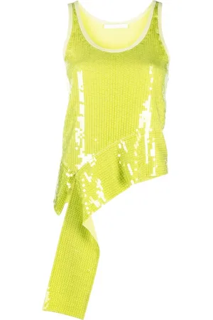 Helmut Lang Top met ruche afwerking