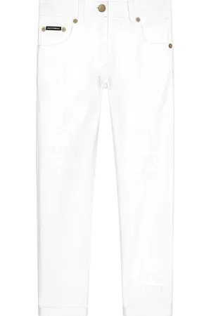 Dolce & Gabbana Jeans met logoplakkaat