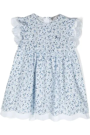 Il gufo Jurk met bloemenprint