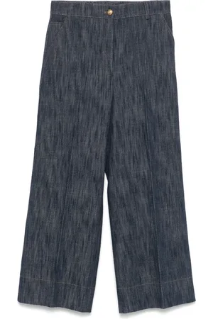 AKRIS Jeans met wijde pijpen