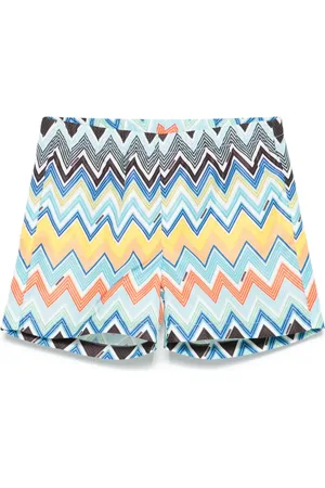 Missoni Zwembroek met zigzag