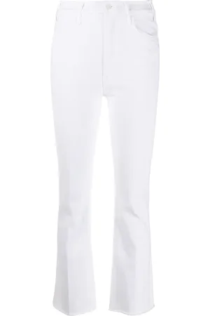 Mother Jeans met franje