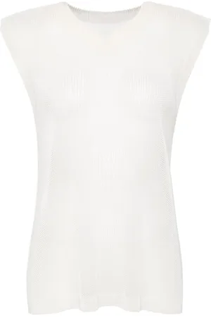 PLEATS PLEASE ISSEY MIYAKE Tatami July tanktop