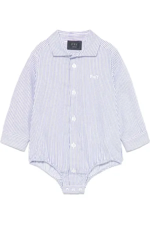 FAY Romper met shirtstijl
