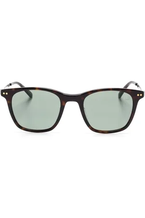 Dunhill Zonnebril met wayfarer montuur