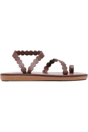 Ancient Greek Sandals Leren sandalen