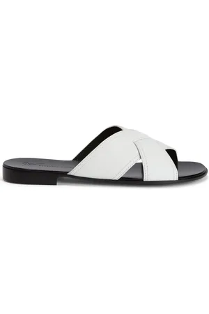 Giuseppe Zanotti Flavio leren slippers