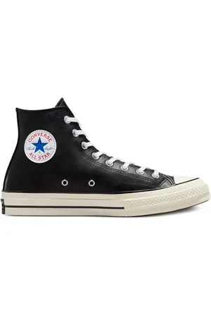Converse Chuck 70 leren Hi "Black" sneakers