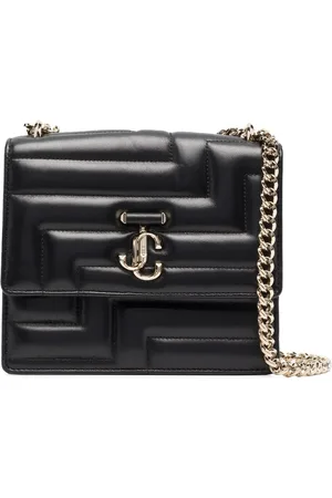 Jimmy Choo Varenne Avenue gewatteerde schoudertas