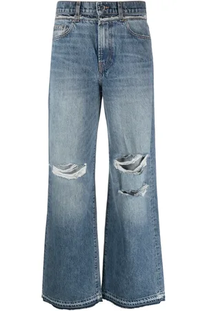 AMIRI Jeans met wijde pijpen