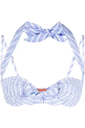 ERMANNO SCERVINO Broderie anglaise bikinitop