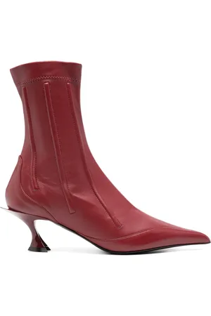 MUGLER Boned leren fang laarzen