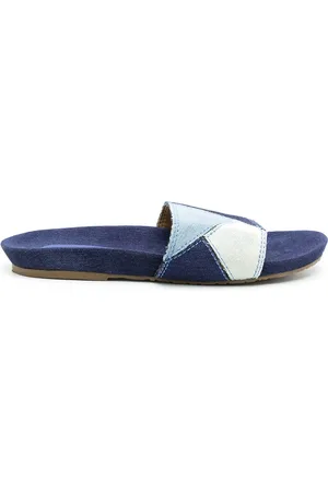 AMIR SLAMA Denim slippers