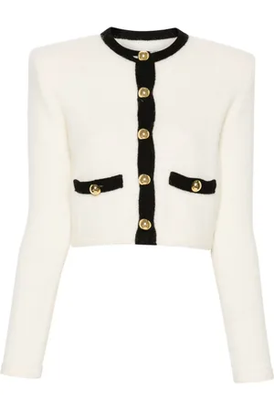 Alessandra Rich Cropped vest