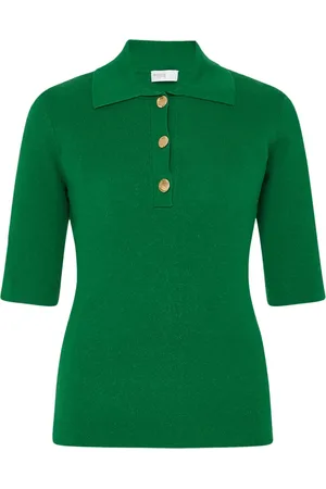 ROSETTA GETTY Geribbelde polotop