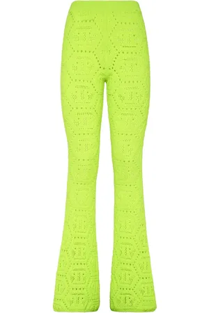 Philipp Plein Flared broek met patroon